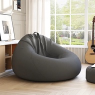Upgrade Bean Bag Cover【ONSALE】S/M/L /XL sofa bean Stylish Bedroom Furniture Solid Color Single Bean Bag Lazy Sofa Cover DIY Filled Inside (No Filling)