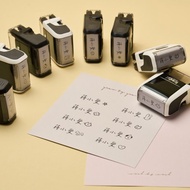 手繪原創客製化家長用簽名章手寫體家長簽名 自己