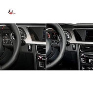 A10E-Carbon Fiber Engine Start Stop Switch Button Ignition Key Panel Cover Trim Decor For  A4 B8 A5 