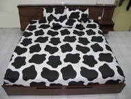 Arjuna Set Bedcover Motif Kulit Sapi Besar Full Big Cow