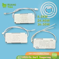LED Driver 8-24W / 18-40W / 36-50W Driver Adapter 3 Color LED Panel Driver LED Panel