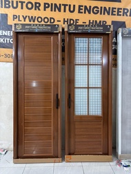 PINTU UPVC KACA ES | PINTU KAMAR MANDI UPVC