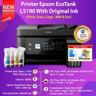 Printer Epson EcoTank L5290 All-in One Print Scan Copy WiFi ADF Pengganti L5190