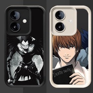 R12 Death Note Casing for Realme 14 14T 14X C35 C31 OPPO A79 Narzo 50A Prime 5G Black and White