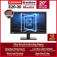 ThinkVision 19.5inch LENOVO LED Wide Monitor - 16900x900 HD Resolution - HDMI/VGA Port
