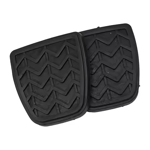 2Pcs Rubber Brake Clutch Foot Pedal Pad Cover For Toyota For Camry XV30 XV40 For Corolla E120 E130 F