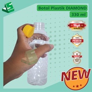 Botol Plastik DIAMOND SN (tutup Pendek) / Botol Diamond 330 ml / Grosir isi 108 Botol