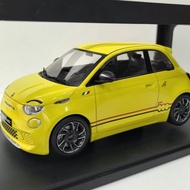 IXO 1/18 FIAT ABARTH 500E 2024 FIAT ABARTH Car Model Alloy