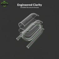 5Pcs U Shape Tube Acrylic Aquarium Connector Fish Tank Air Pump Air Tube Filter Connecting Accessori