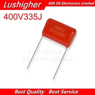 400V335J Pitch 10PCS 3.3uF 25mm 400V 335J 335 3300nf CBB Polypropylene Film Capacitor Mla
