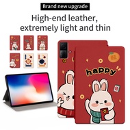 For Xiaomi Redmi Pad (2022) 10.61" VHU4254IN 5G Cute Pattern NewYear Festival Celebration Tablet Protection Case Fashion Casing Flip Stand Cover