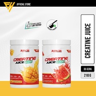 Berro Labs Creatine Juice 5000 (210g) - Pure 200 Mesh Creatine Monohydrate Flavour Mango Watermelon