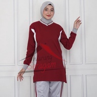 (Cuma Top) Sports T-Shirt Gymnastics Uniform Tunic Sport T Shirt Woman