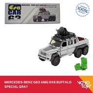 Diecast CarERA 63 Mercedes-Benz G63 AMG 6X6 Special GrayBuffalo