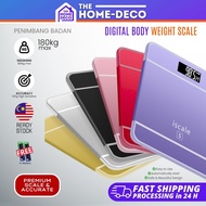 ️PROMOTION️ Digital Body Weight Scale Electronic Bathroom Weighing Glass Penimbang Berat Badan iScal