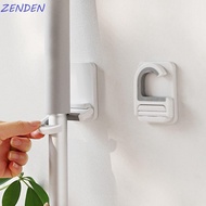 ZENDEN​ 3Pcs Broom Holder, Plastic Self-adhesive Mop Hanger, Durable Wall Mounted Space Saving Water
