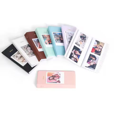For Fujifilm Instax Wide Album 64 Pockets for Fujifilm Instax Wide 400 210 300 Link Wide Photo Paper