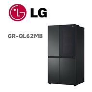 【LG 樂金】 GR-QL62MB  653公升敲敲看門中門冰箱 夜墨黑(含基本安裝)