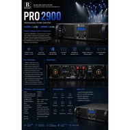 BLACKLINE PRO2900 Power Amp 8ohm 1450Watt x2 Per Channel