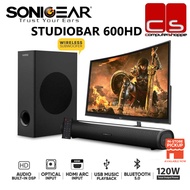 SonicGear StudioBar 600HD Airbass HD SoundBar with wireless Subwoofer