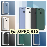 【Yoshida】For OPPO R15 Silicone Full Cover Case Drop and wear resistant Case Cover