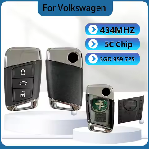 CN001117 Original Smart Key 3 Buttons 434MHZ 5C Chip FCC 3GD 959 725 Keyless Go For Volkswagen Magot