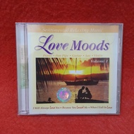 CD Instrumental Relaxing Music Love Moods Vol 1 . Original Asli .