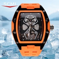 Bugatti Same Style Men's Watch Large Screen Quartz Watch Fashion Hollow Watch Boy's Watch 1.19
