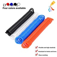 LIAOYING PU Air Compressor Hose, PU Multiple Colors Air Compressor Hose Tube, Flexible PU Recoil Air