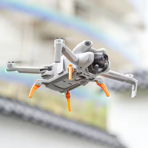 Drone Accessories for DJI Mini 4 Pro Landing Gear Expanded Increased Bracket Propeller Holder Guard 