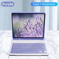 สำหรับ iPad Pro 11 M4 Pro 13เคสคีย์บอร์ดสำหรับ iPad 7/8/รุ่น9th 10th 10.9 11th (A16) 11 Air 4 Air 5 