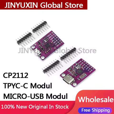 1Piece CP2112 TPYC-C MICRO-USB Interface Debugging Board USB to I2C Communication Module In Stock Wh