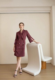 kade.bkk เดรส รุ่น Gravity Tweedy Dress (KAD88)