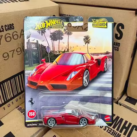 In Stock Hot Wheels Premium Series Boulevard 32 Enzo Ferrari Benz 560 Aston Martin Dbs Model Vehicle