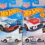 Awesome! Hotwheels Hot Wheels Factory Sealed US Card Double Impact 71 PORSCHE 911 and Porsche 935 sa
