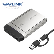 WAVLINK Hard Drives Enclosure M.2 SSD Dual-Bay Duplicator Compatible with NVMe and AHCI One Click Of