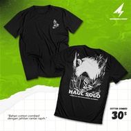 KAOS HAUL SOLO 2025 COTTON COMBED 30S - KAOS CUSTOM SATUAN MENGBALLHOME