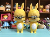 Labubu zimomo 扮 minion minions 小黃人 pop mart molly 迷你兵團