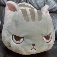 Amuse 灰色 怒樣 大貓貓 肥貓 貓咪 灰貓 Cat XL 大景品公仔 40cm長 全新正版有吊牌