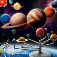 (rsx) 1PC Nine Major Planetary DIY Toys Solar System Planetary Models Children's Solar System Scienc