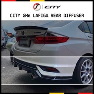 HONDA CITY GM6 LAFIGA Rear Diffuser | City 2017-2019 City GM6 Bodykit