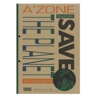 Azone Save The Planet Lecture Pad / A4 | A5 | A6 / 7mm ruled / 70gsm / 70 sheets