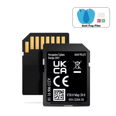 for Mercedes C E V X-class GLC Car 2025 Sat Nav 32GB NTG5 Garmin System Navigation Europe map A21390