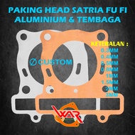 Gasket KOP HEAD FU INJECTION SATRIA15O FI Copper Aluminum For SATRIA FU FI GSX S GSX R 150 / Perpak 