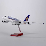 Air Passenger A380 Singapore Airlines Metal Simulation Passenger Aircraft Model A350 Aircraft Model 
