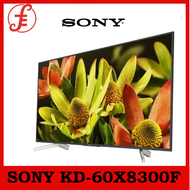 Sony 60 Inch Smart TV UHD 4K HDR Android Black - KD-60X8300F