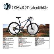 Crossmac 29 " Carbon Mountain Bike (MT9)