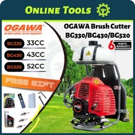 [100% Original] OGAWA Brush Cutter BG330 BG430 BG520 Mesin Potong Rumput (33CC)(43CC)(52CC)OGAWA Hea