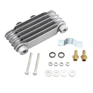 MESIN Motorcycle Engine Oil Cooler Cooling Universal For 100cc-250cc