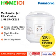 Panasonic Rice Cooker 1.8L SR-CEZ18